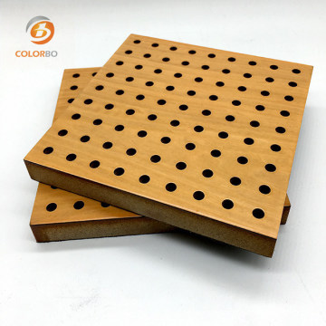 Perforated Wood Timber Acoustic Panel for Operate Wall Panel